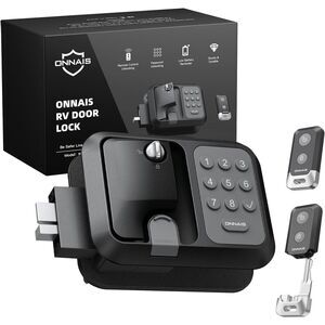 ONNAIS W007 RV Door Lock Replacement with Password and Remote Control (1613)